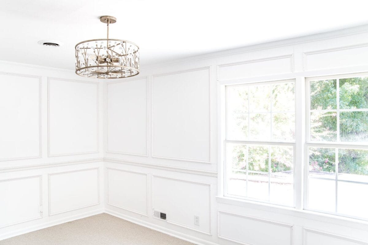 Nursery Light Fixture Update