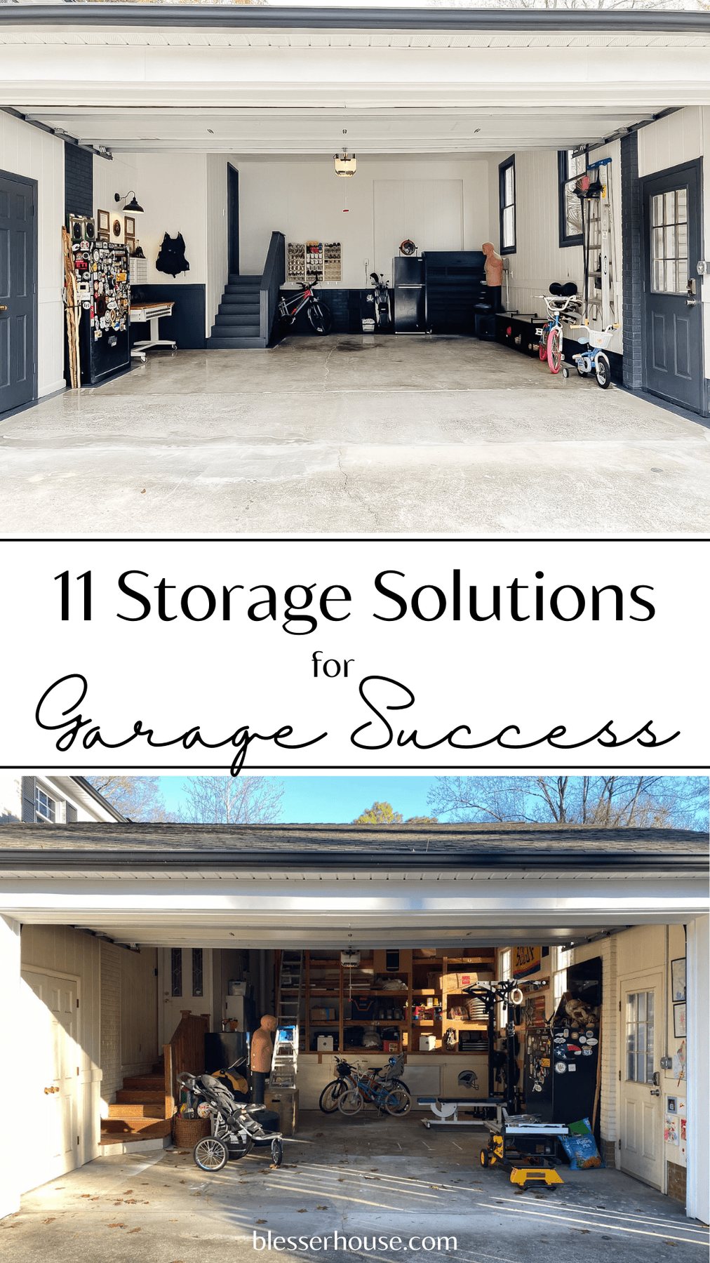 garage makeover storage solutions