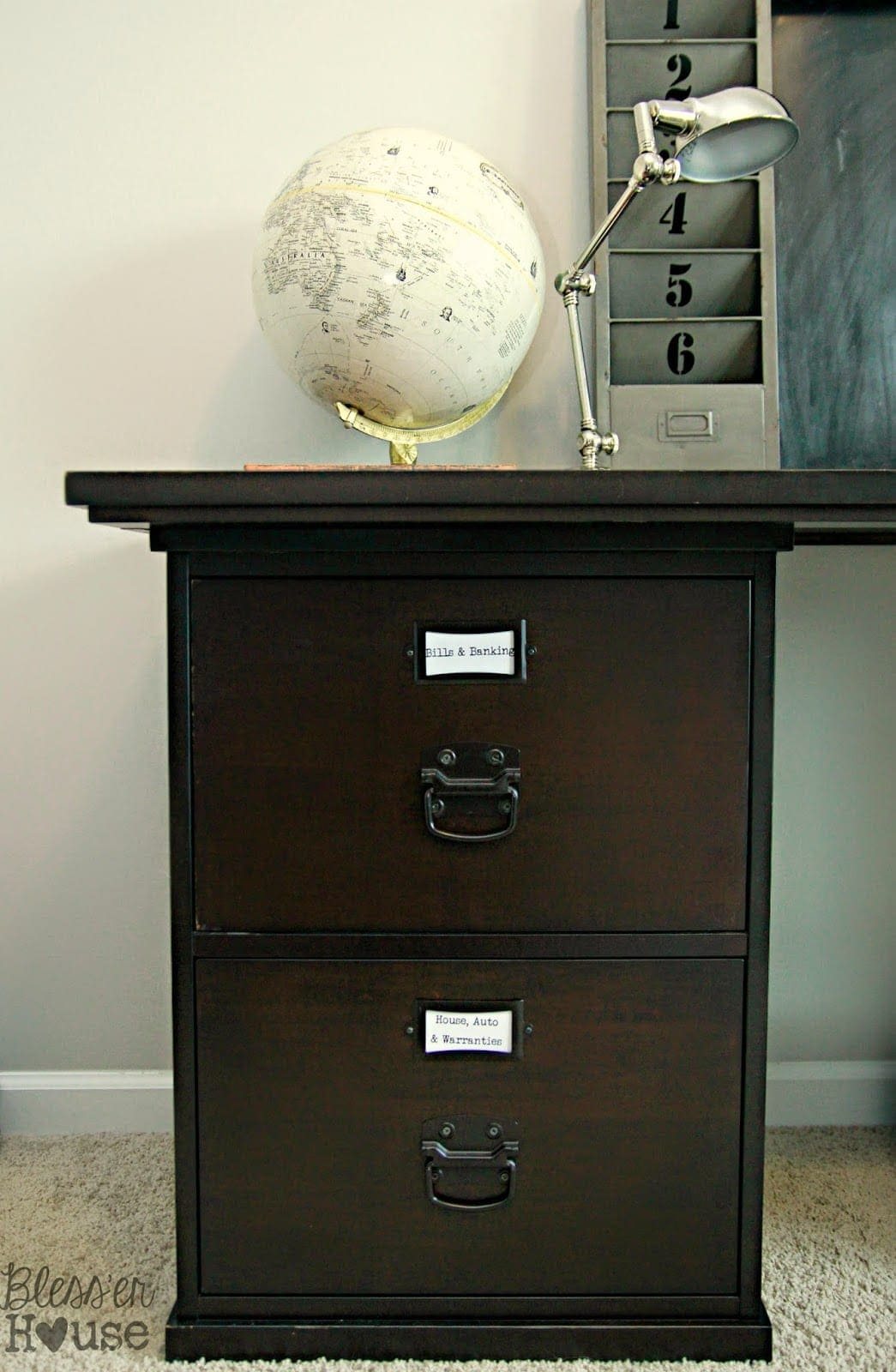 Home Office File Organization