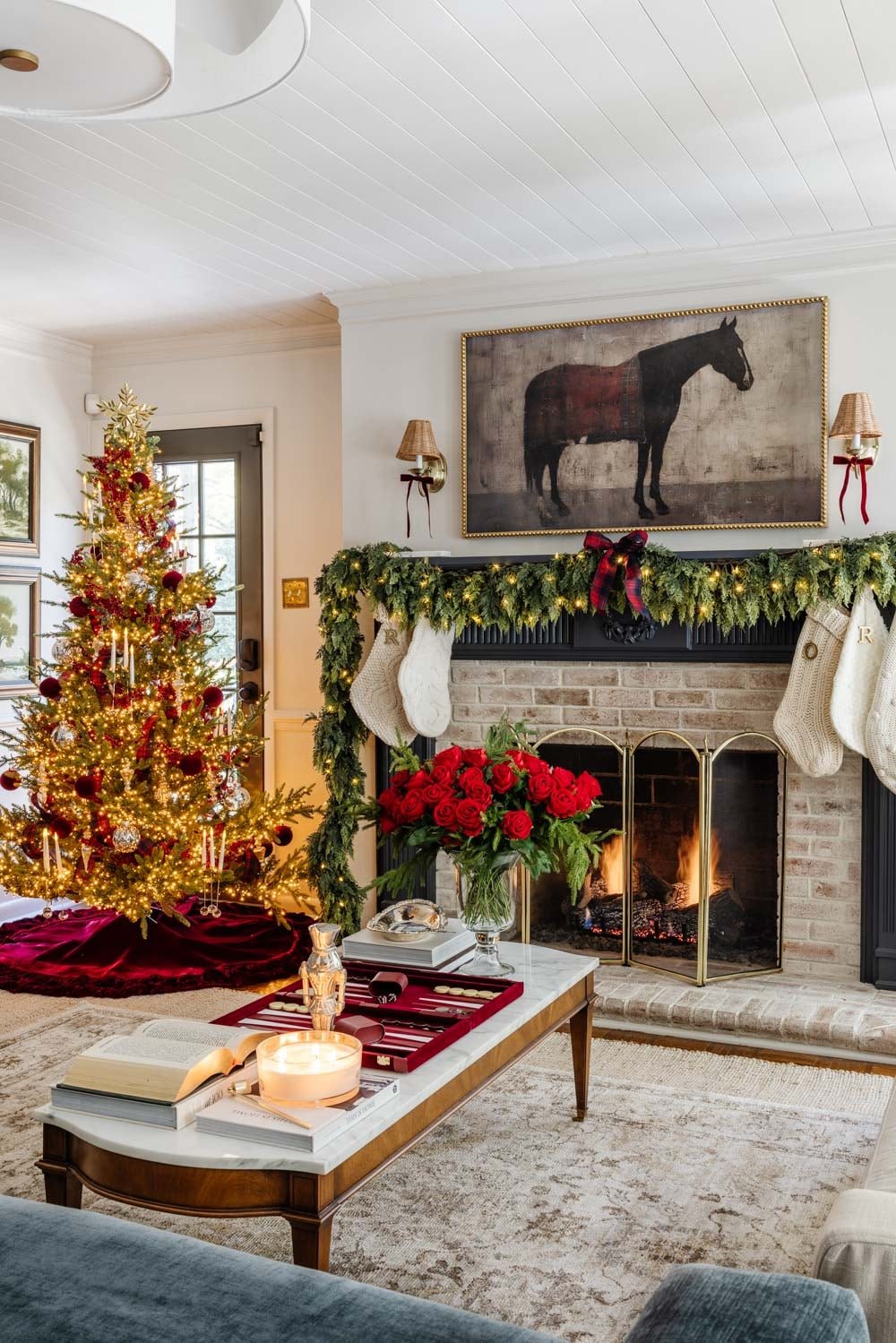 Ralph Lauren Christmas decorating ideas on a budget