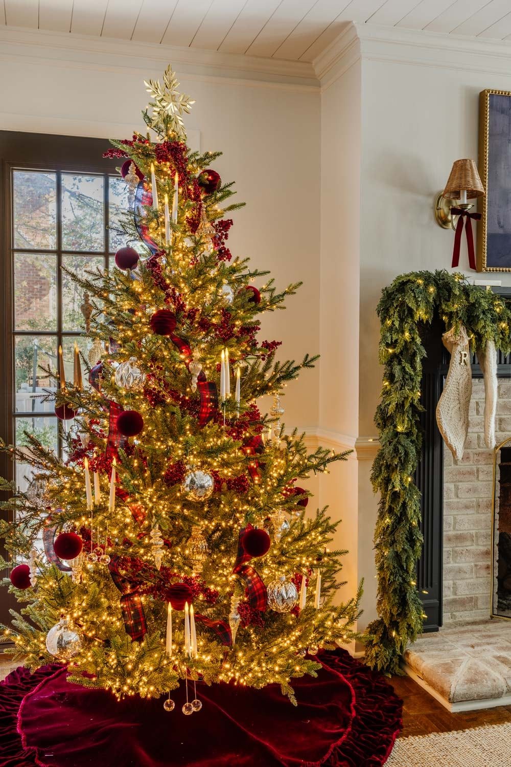 Ralph Lauren Christmas tree decorating ideas on a budget
