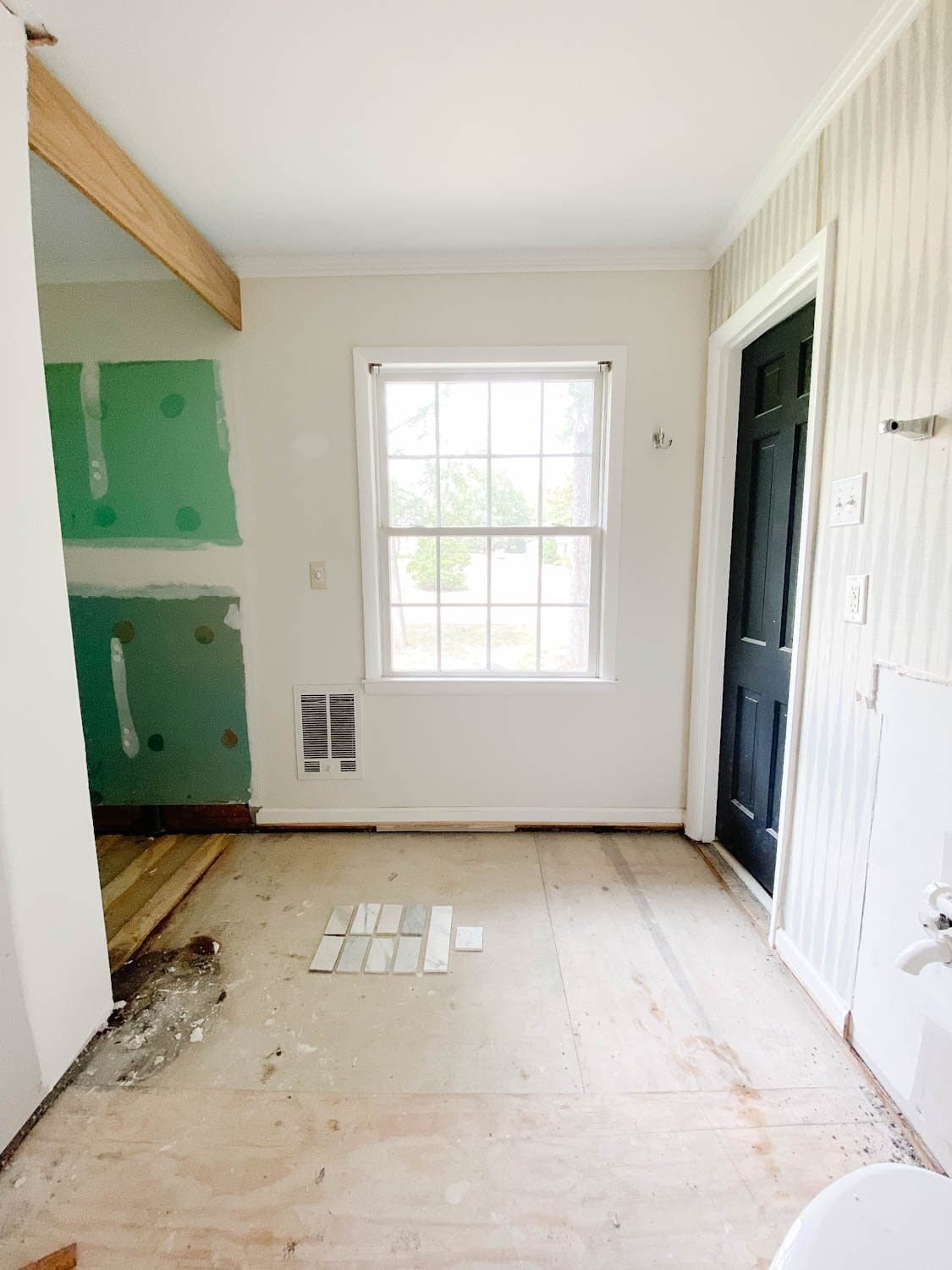 bathroom before