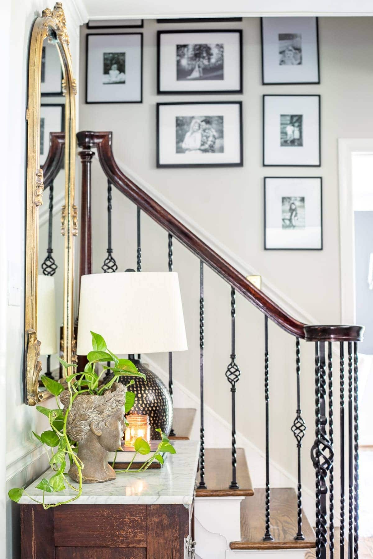 Classic timeless modern foyer
