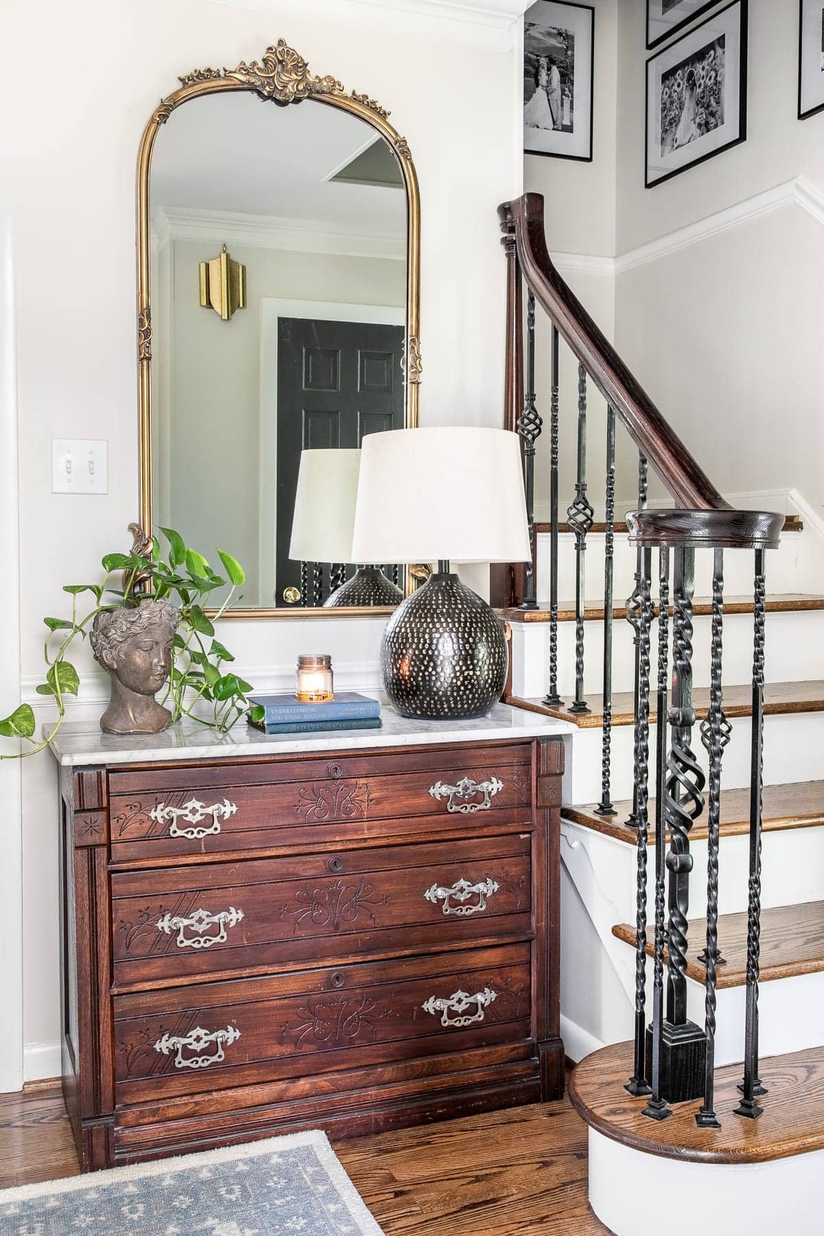 Classic timeless modern foyer