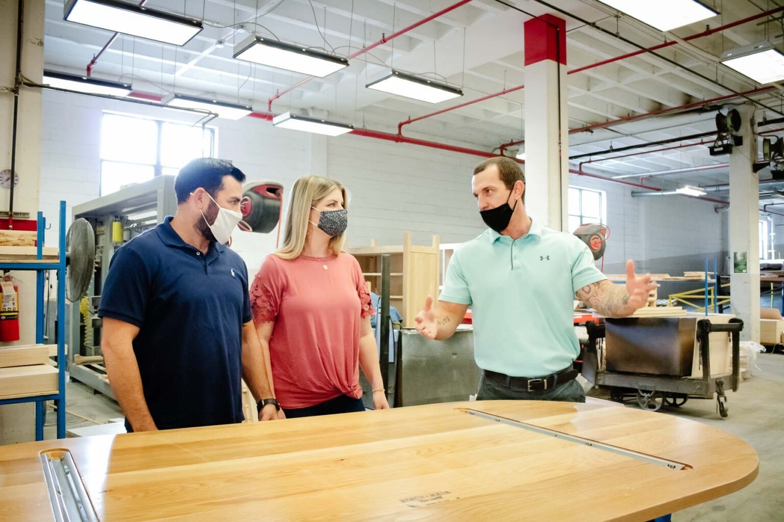 BenchMade Bassett Furniture factory visit