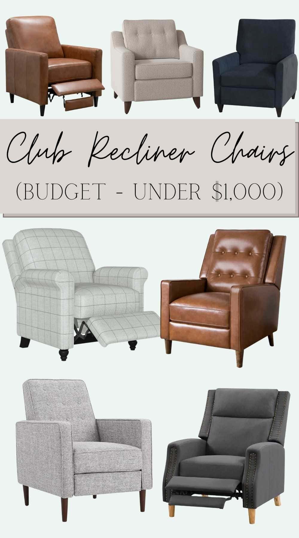 Our Favorite Designer-Look Modern Recliner Chairs