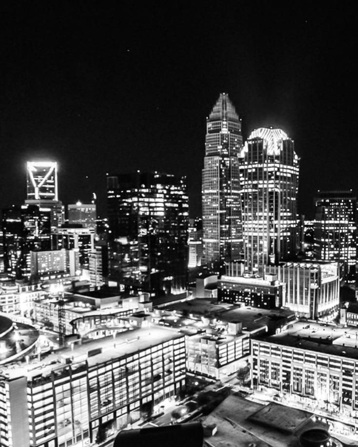 Fahrenheit Charlotte Skyline View