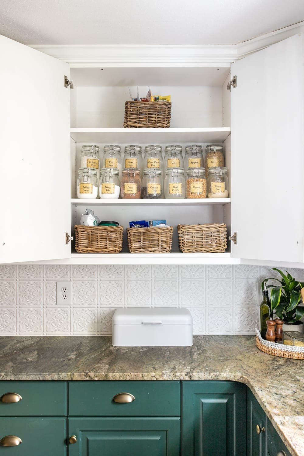 Kitchen Organization Makeover | Pantry Cabinet Organization
