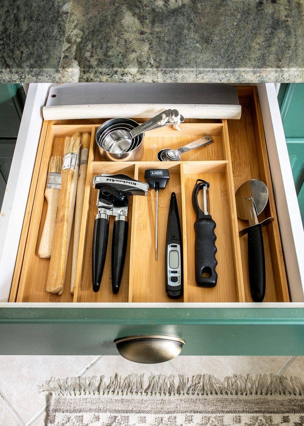 Kitchen Organization Makeover | Utensil Drawer Organization