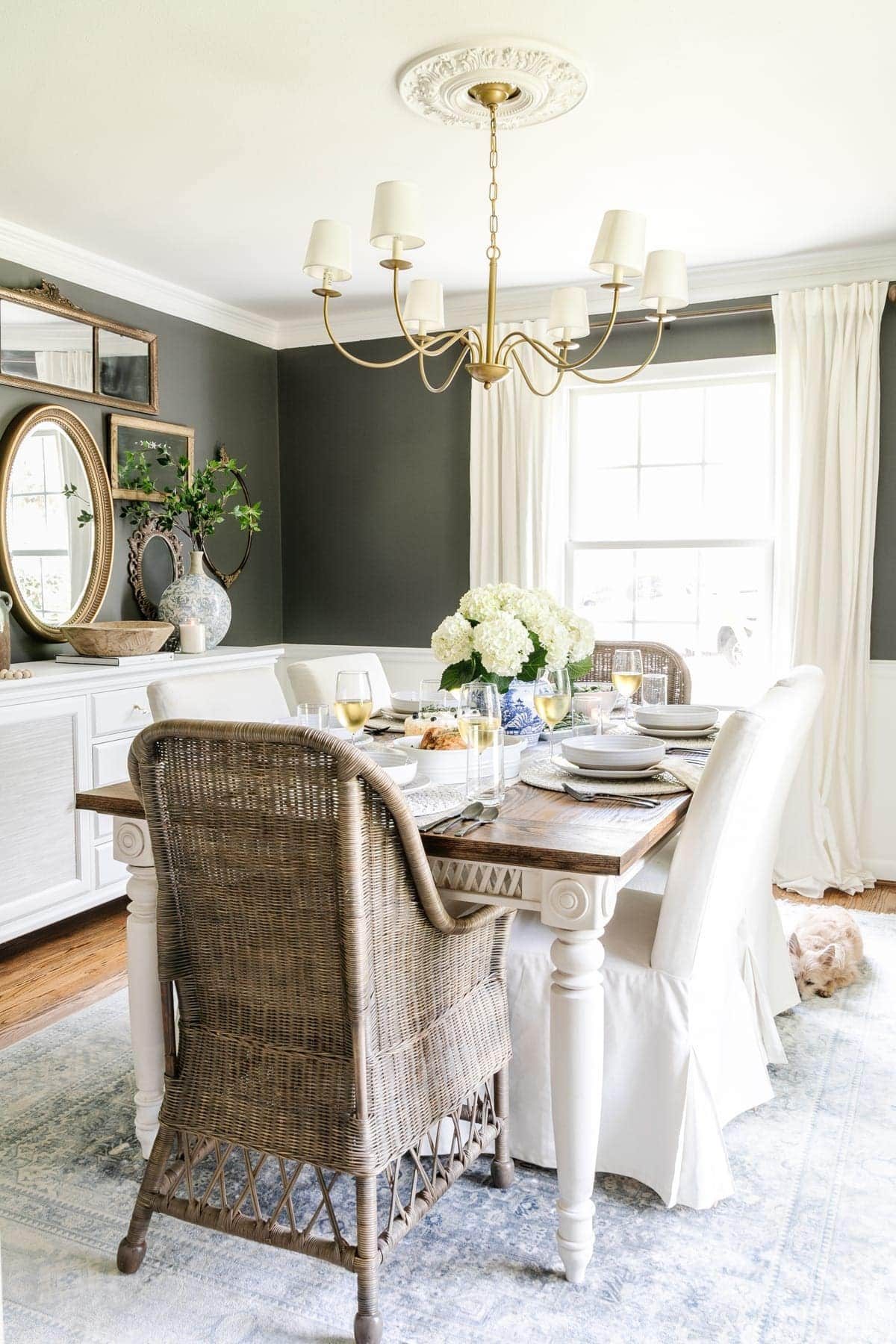 Our Modern Classic Dining Room Makeover Plans