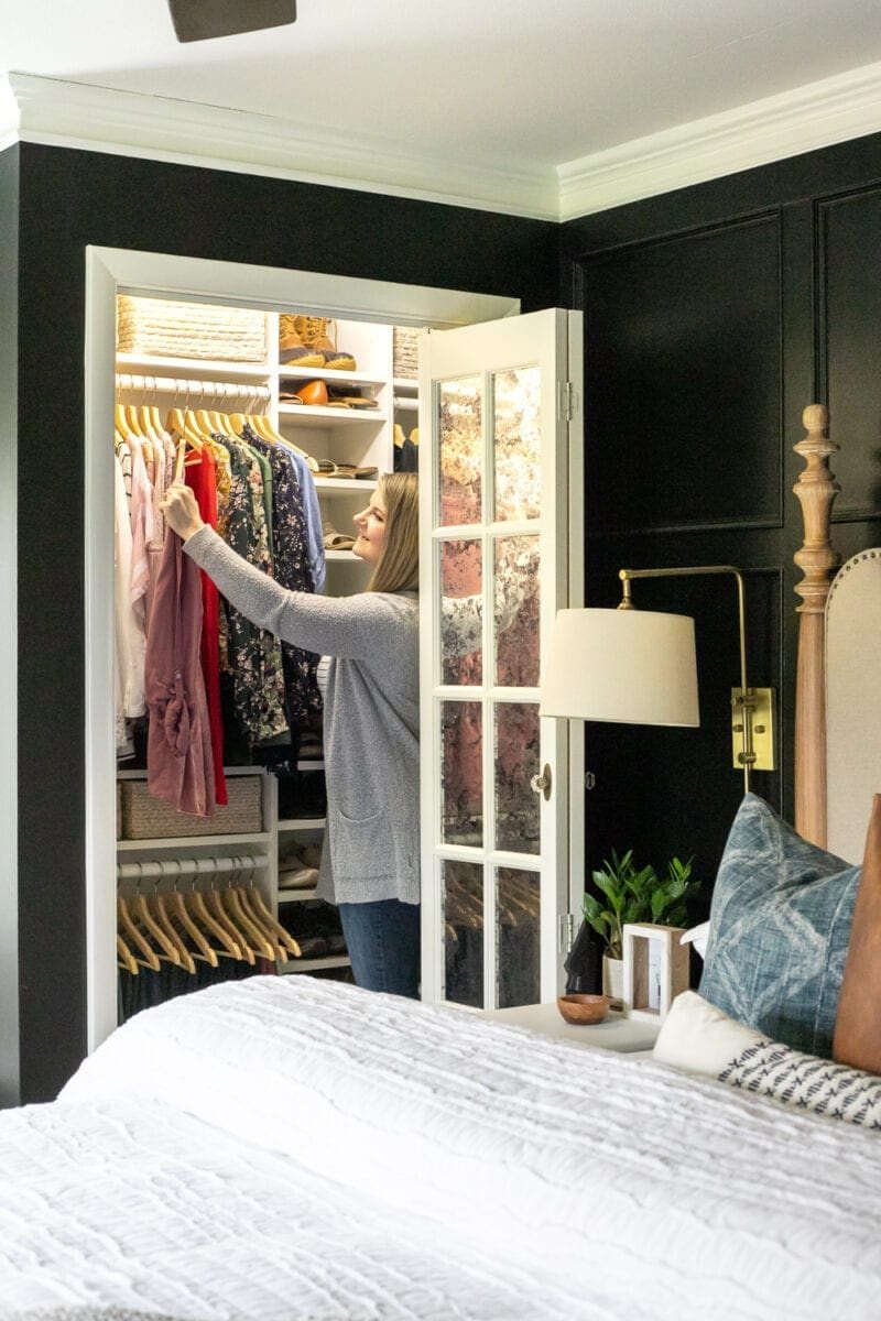 Our Small Master IKEA Closet Reveal!