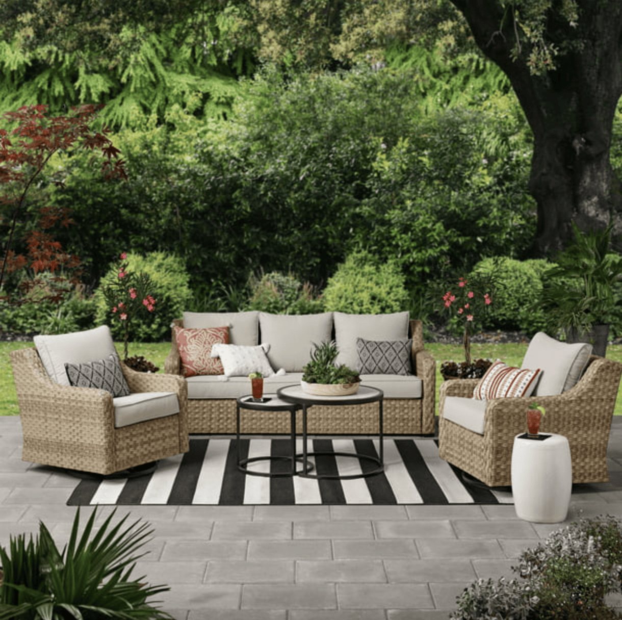 river oaks better homes and gardens outdoor conversation set