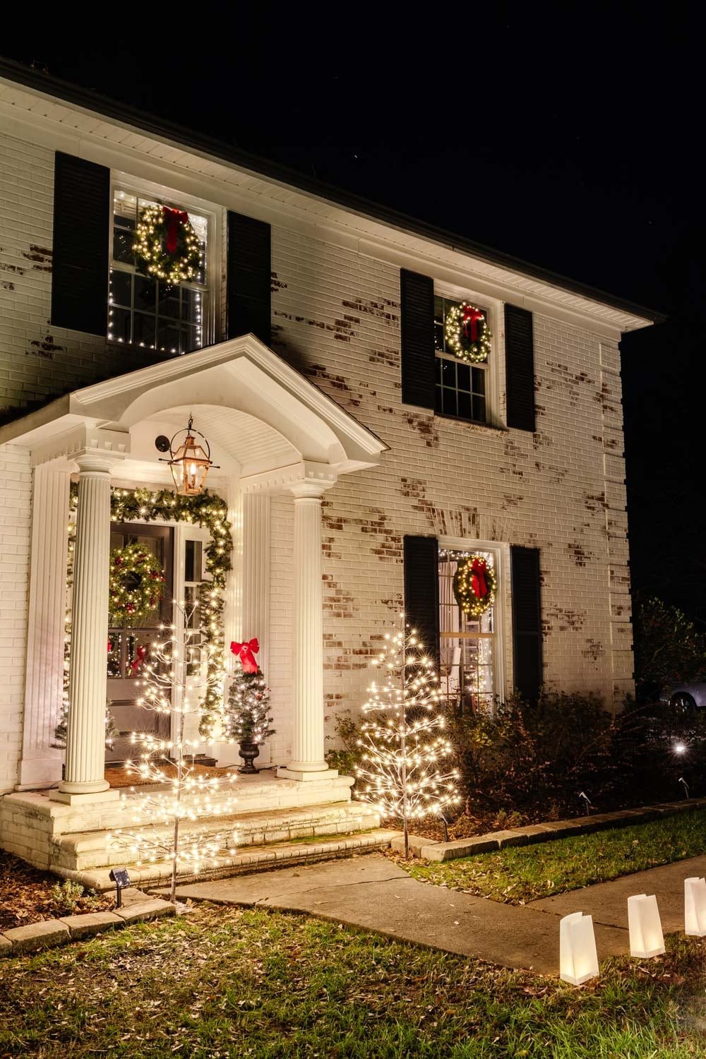 outdoor Christmas lawn decorating ideas
