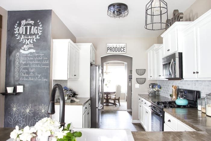 How to Paint Kitchen Cabinets Like a Pro | unigumushane.com - A complete step-by-step tutorial and full source list for painting kitchen cabinets to make them as durable as possible for as quickly and easily as possible.