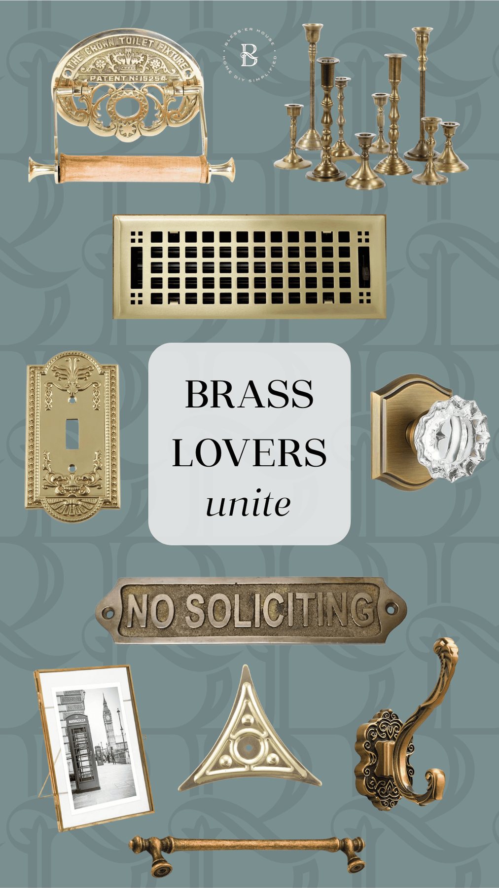 brass decor ideas