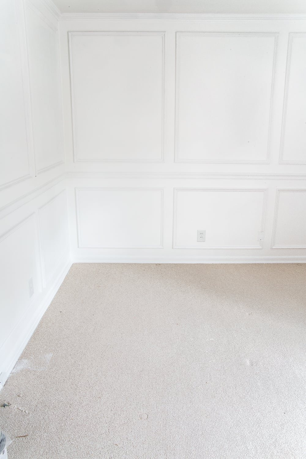 Old carpet with original hardwood floors underneath