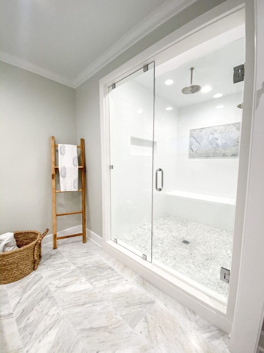 Sea Island Coastal House Tour | shower