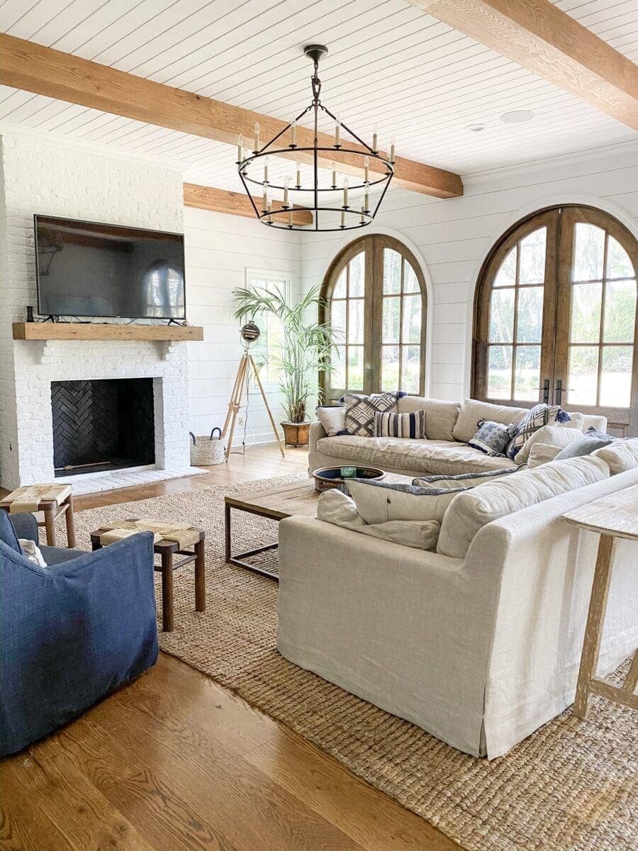 Sea Island Coastal House Tour | living room