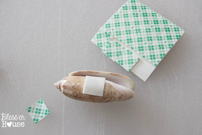 DIY Seashell Printer Tray Shadow Box + Coastal Vignette | Unigumushane