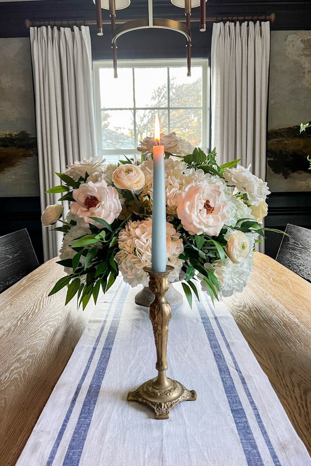 diy altar flower arrangement and centerpiece using artificial florals