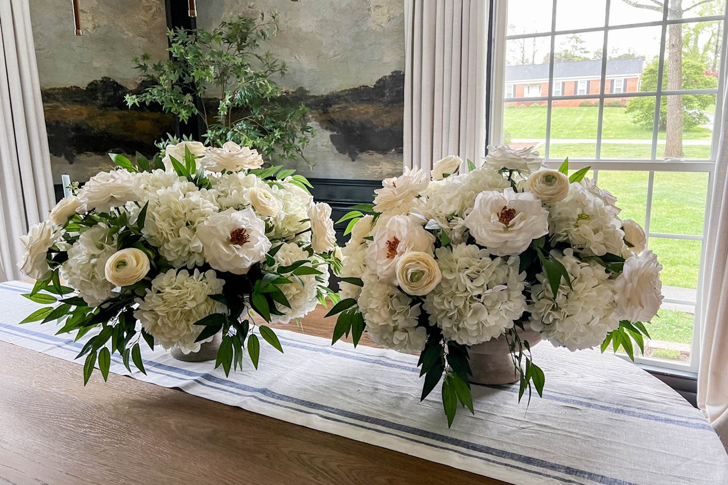 Simple DIY Flower Arrangement Using Faux Florals