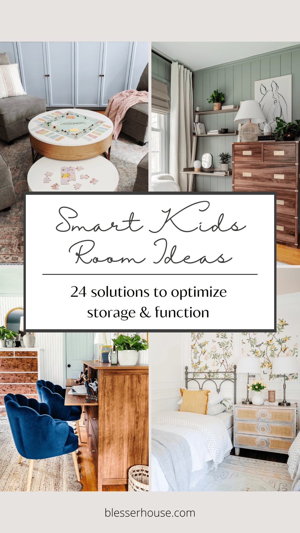 smart kids room decor ideas for better storage and function