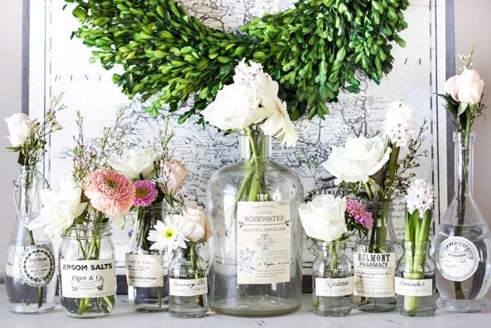 Spring Apothecary Jar Labels Printable