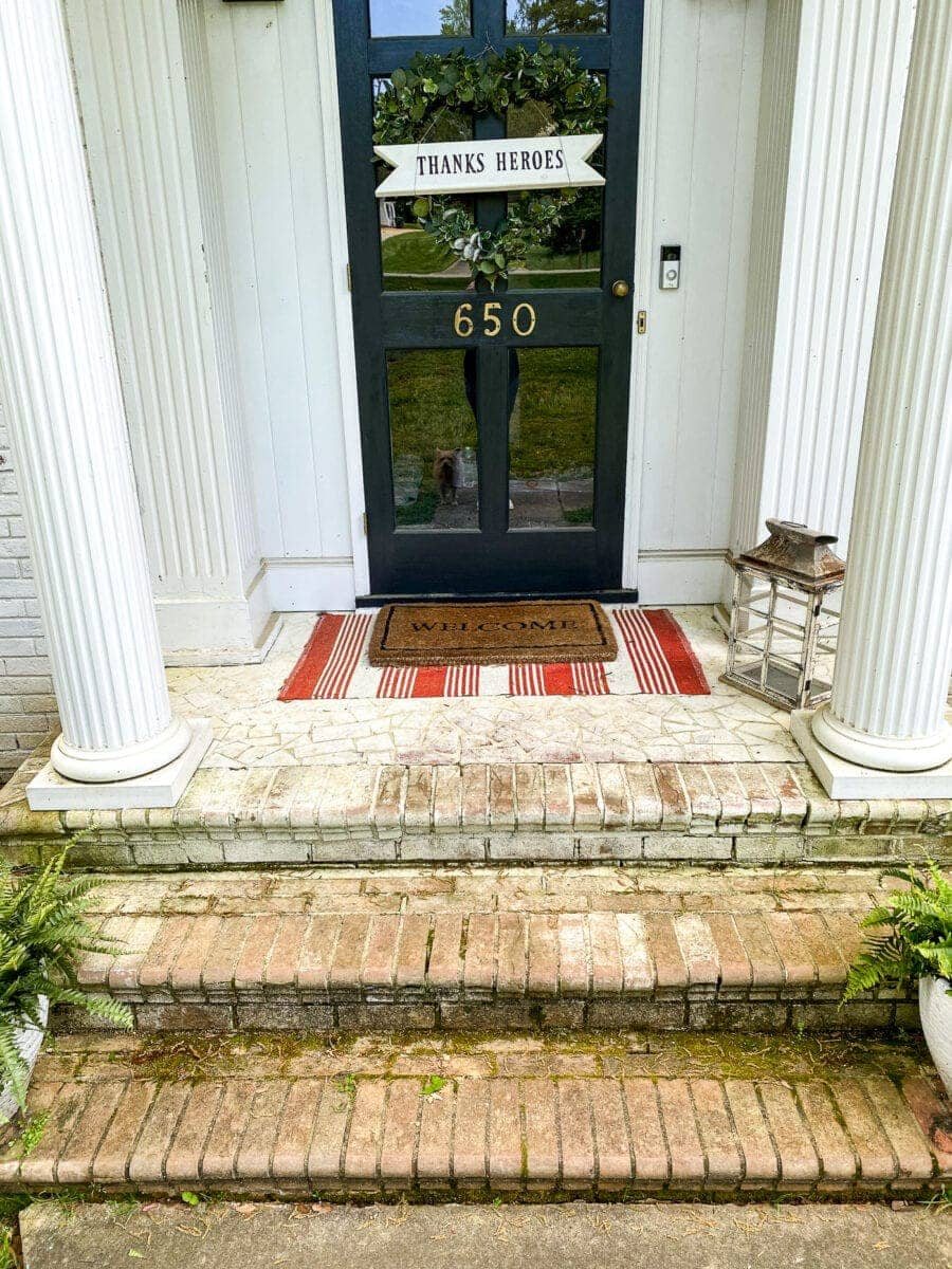 porch before