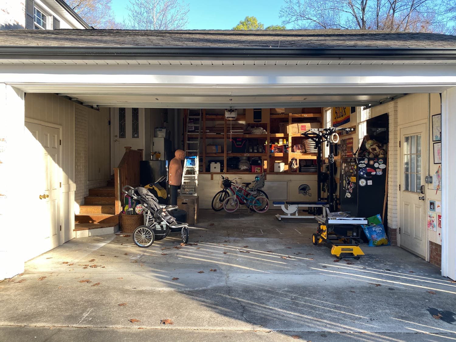 garage before