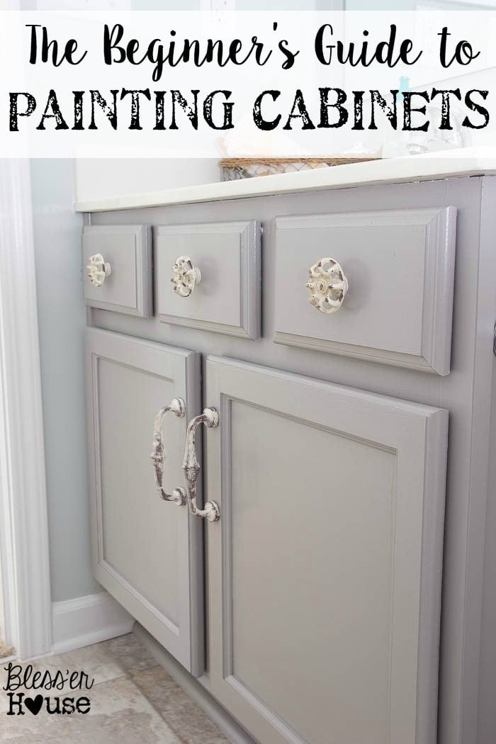 Beginner's Guide to Painting Cabinets | Unigumushane