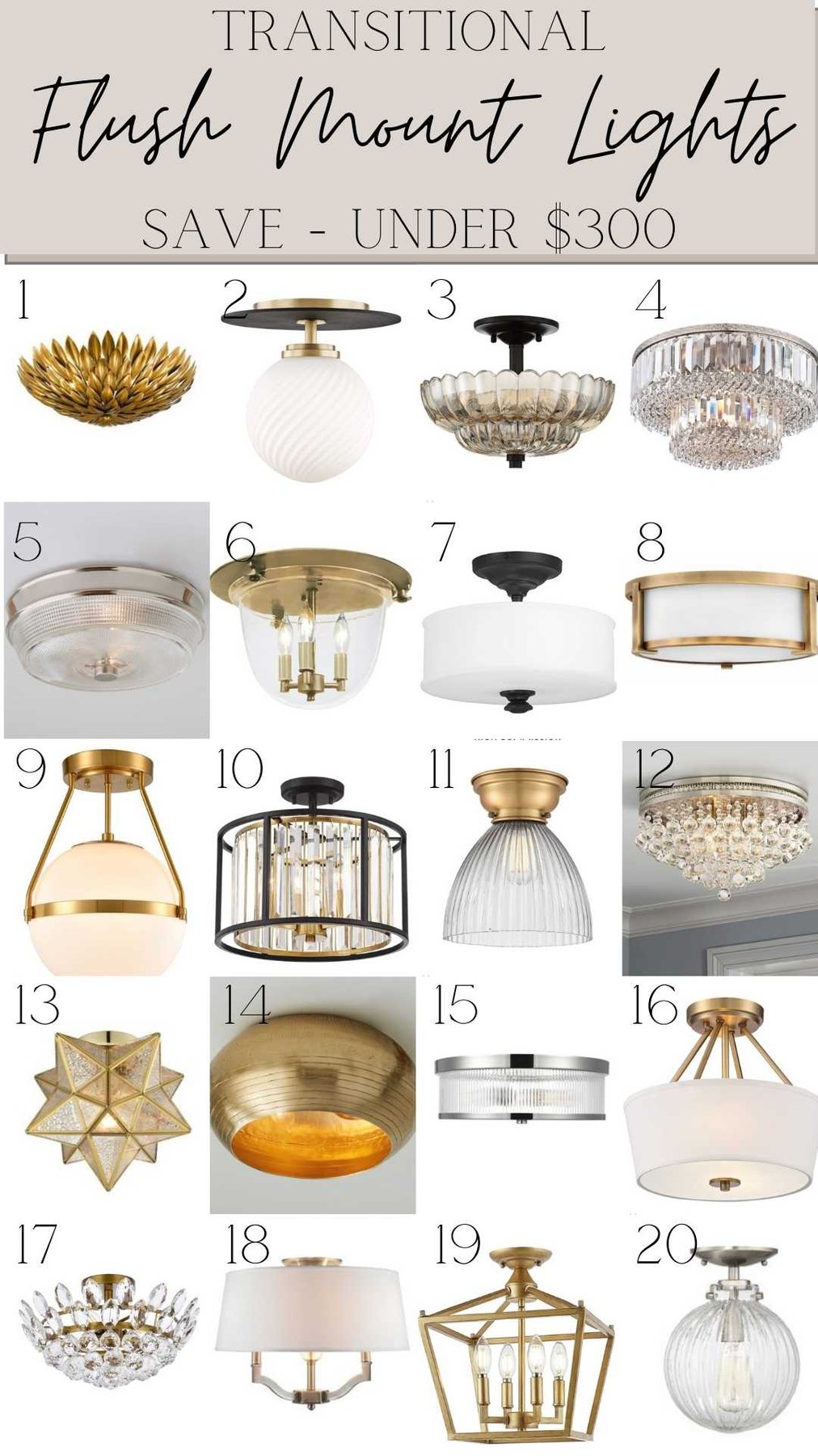 boob light replacement flush mount light fixtures under $300
