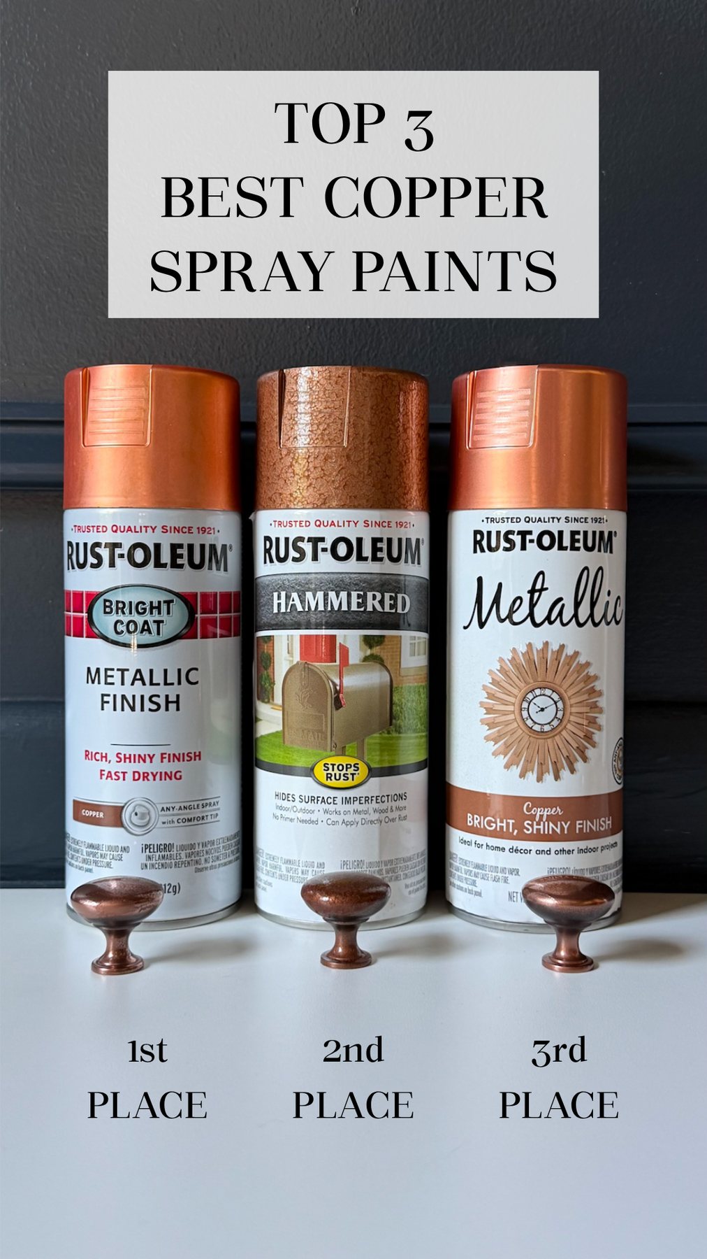 realistic best copper spray paints ranked