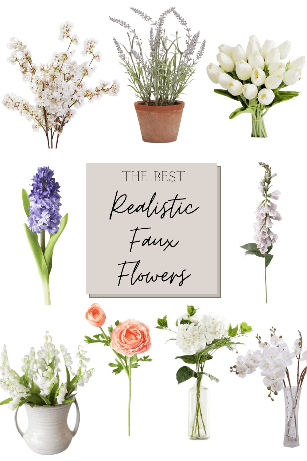 The Best Faux Flowers for Spring and Summer