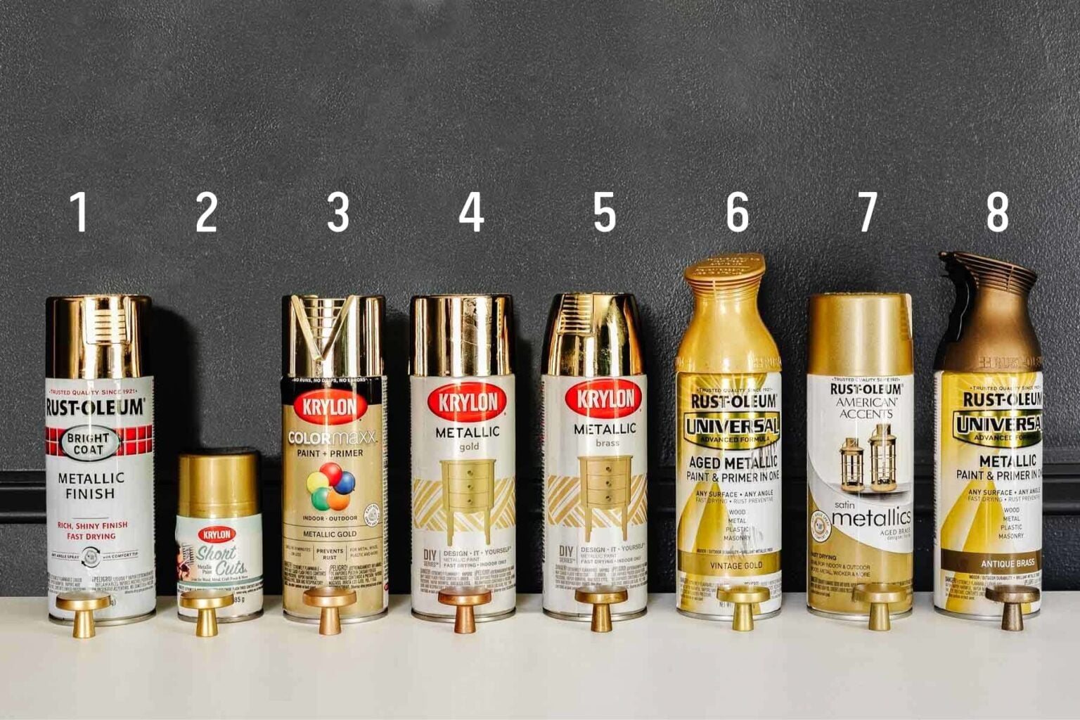 best gold spray paints ranked