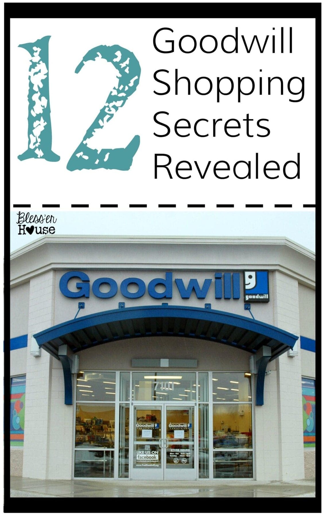 12 Goodwill Shopping Secrets Revealed | Unigumushane - Oh my gosh! So good to know!!!