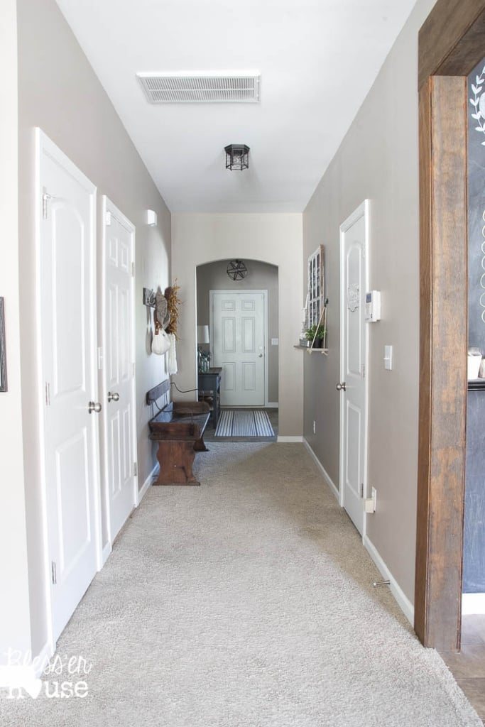 hallway before