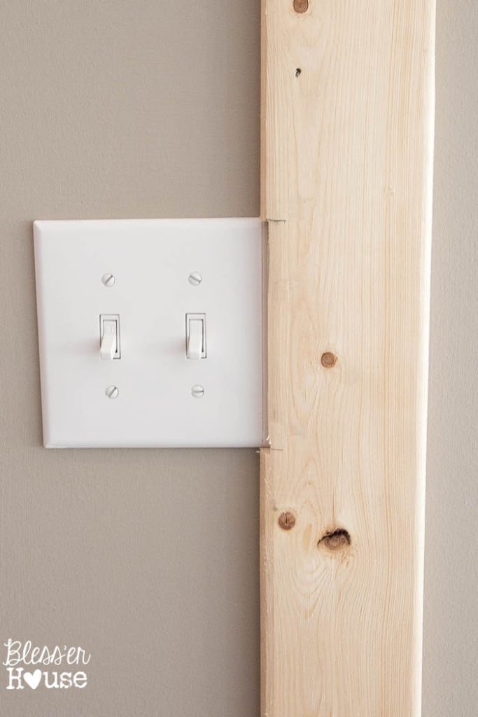 notch out light switches with a jigsaw