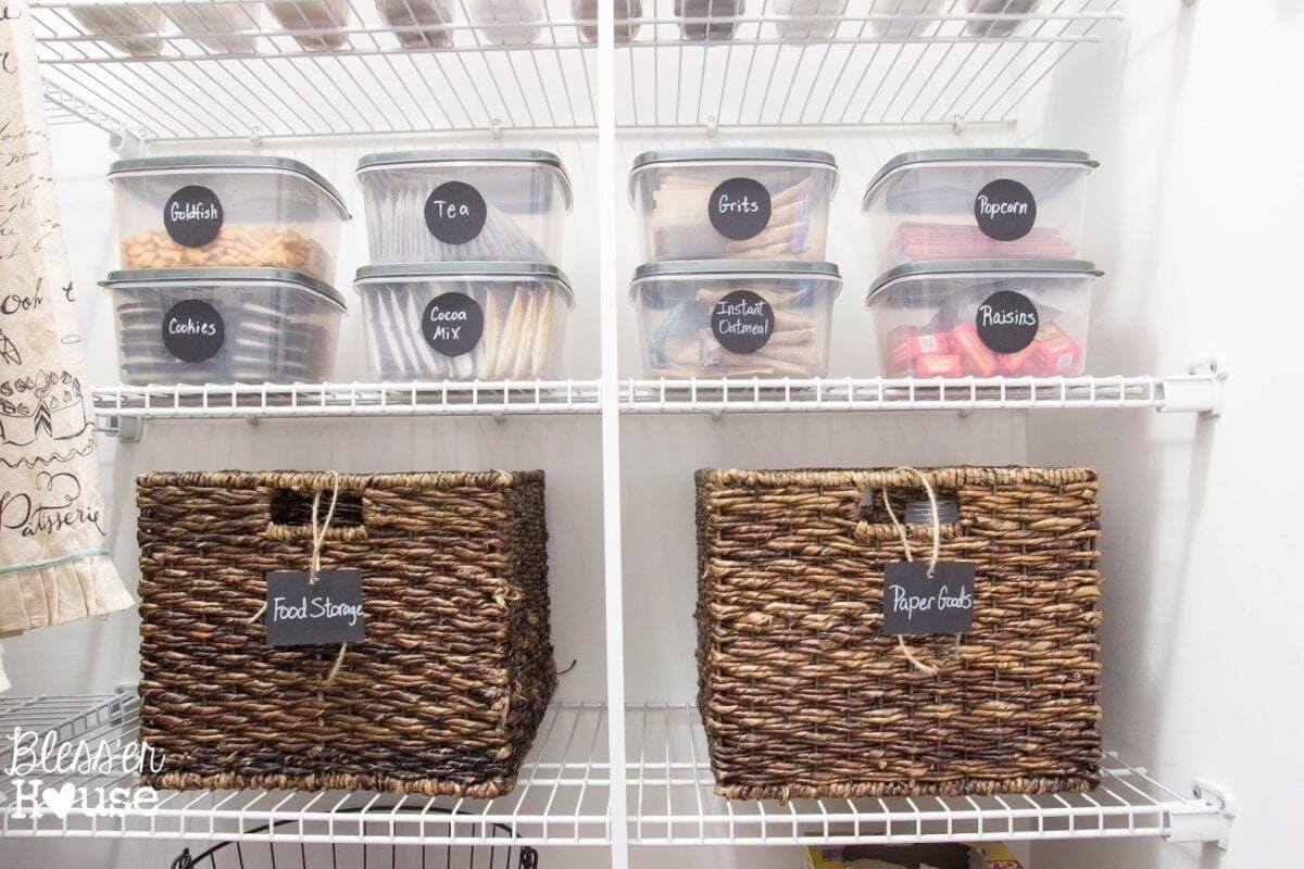 Unigumushane | The Cheapest Way to Organize a Pantry + Free Printable