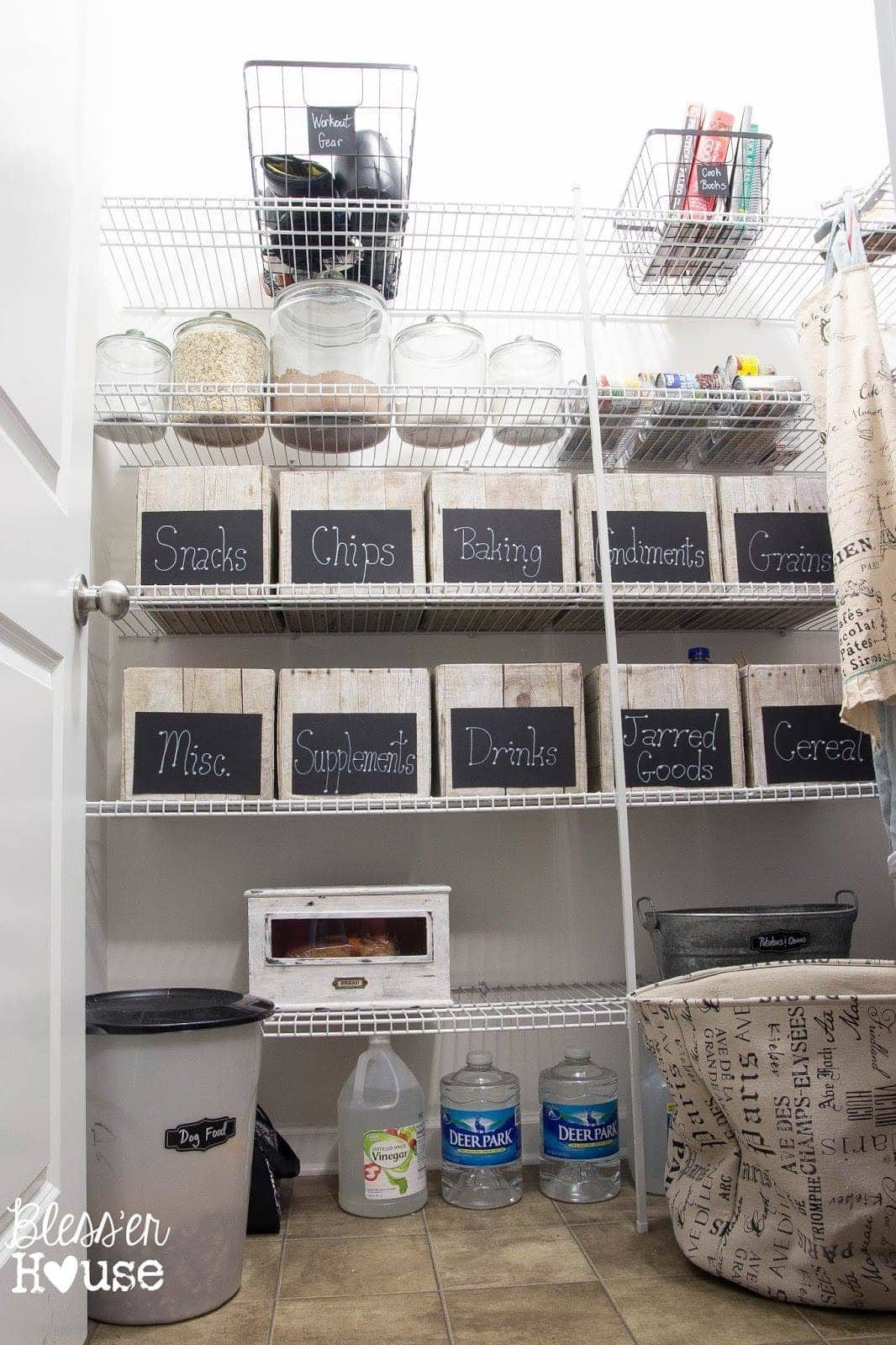 Unigumushane | The Cheapest Way to Organize a Pantry + Free Printable