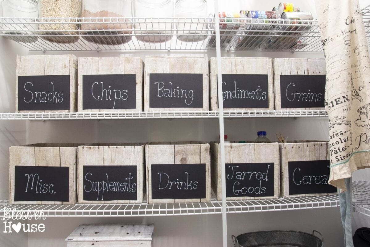 Unigumushane | The Cheapest Way to Organize a Pantry + Free Printable