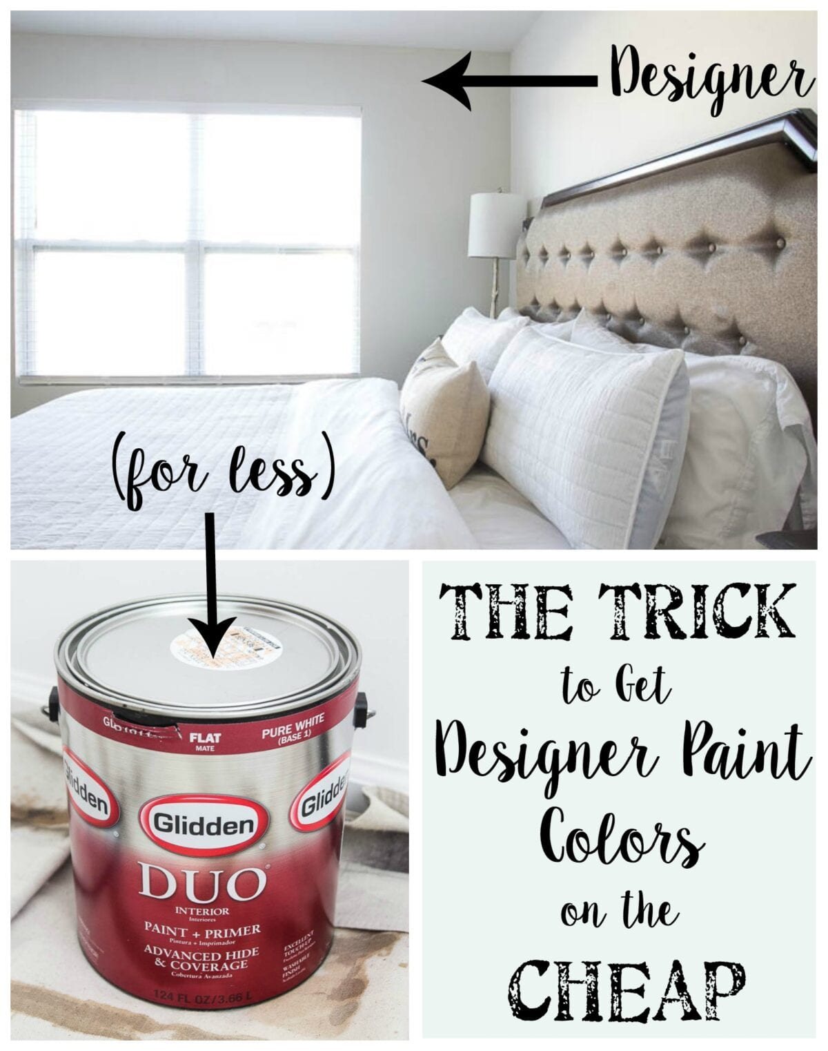 The Trick to Get Designer Paint Colors on the Cheap