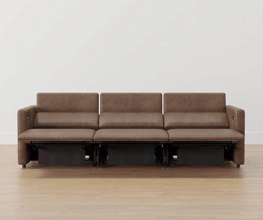 best modern leather recliner sofa