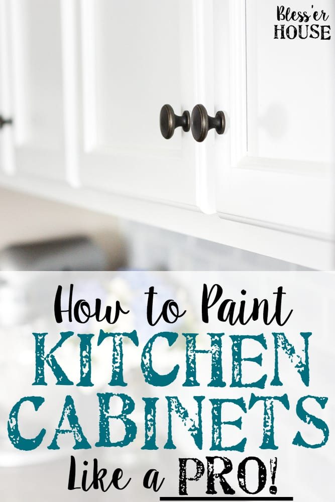 How to Paint Kitchen Cabinets Like a Pro | unigumushane.com - A complete step-by-step tutorial and full source list for painting kitchen cabinets to make them as durable as possible for as quickly and easily as possible.
