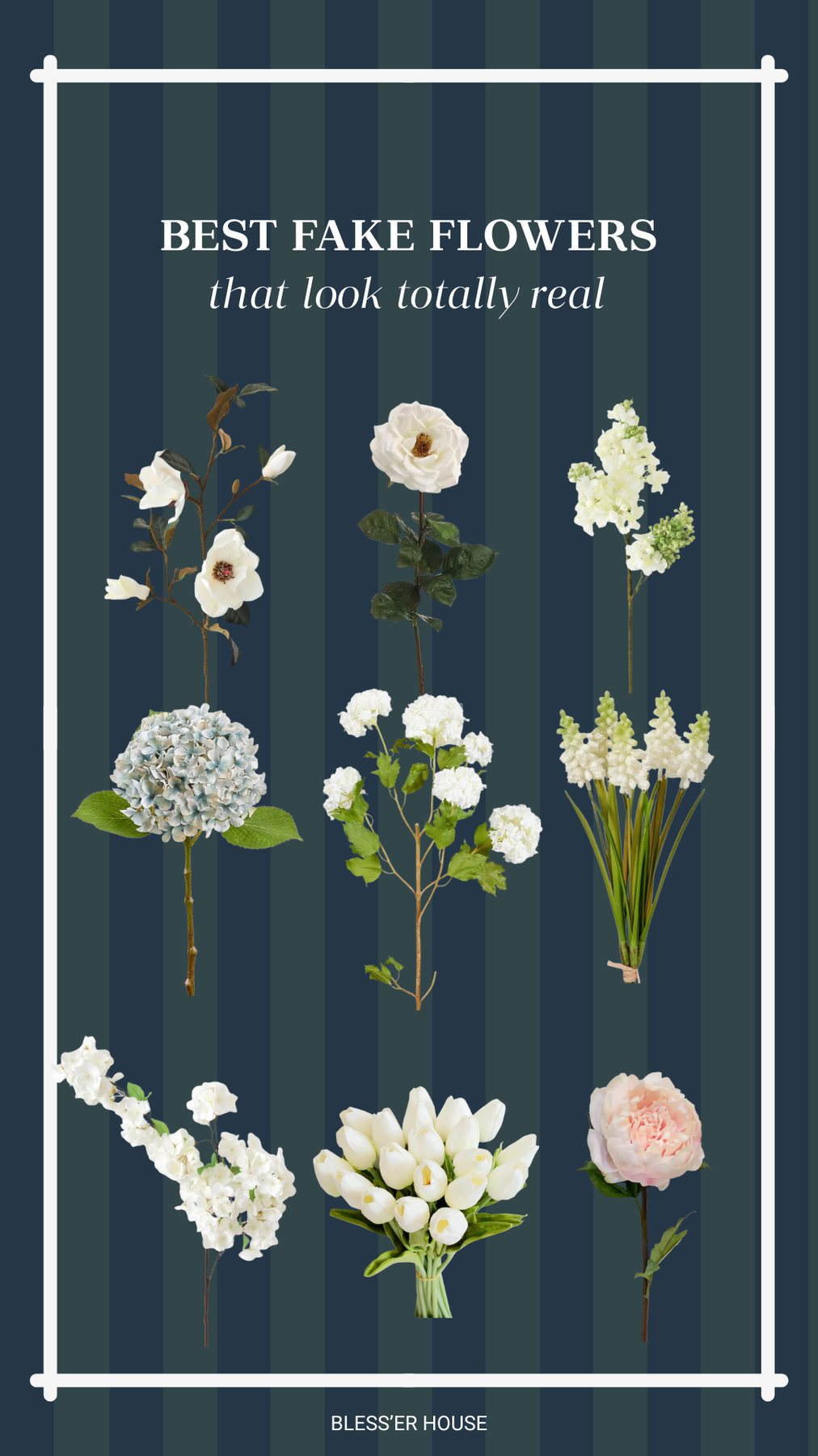 fake flowers that look real