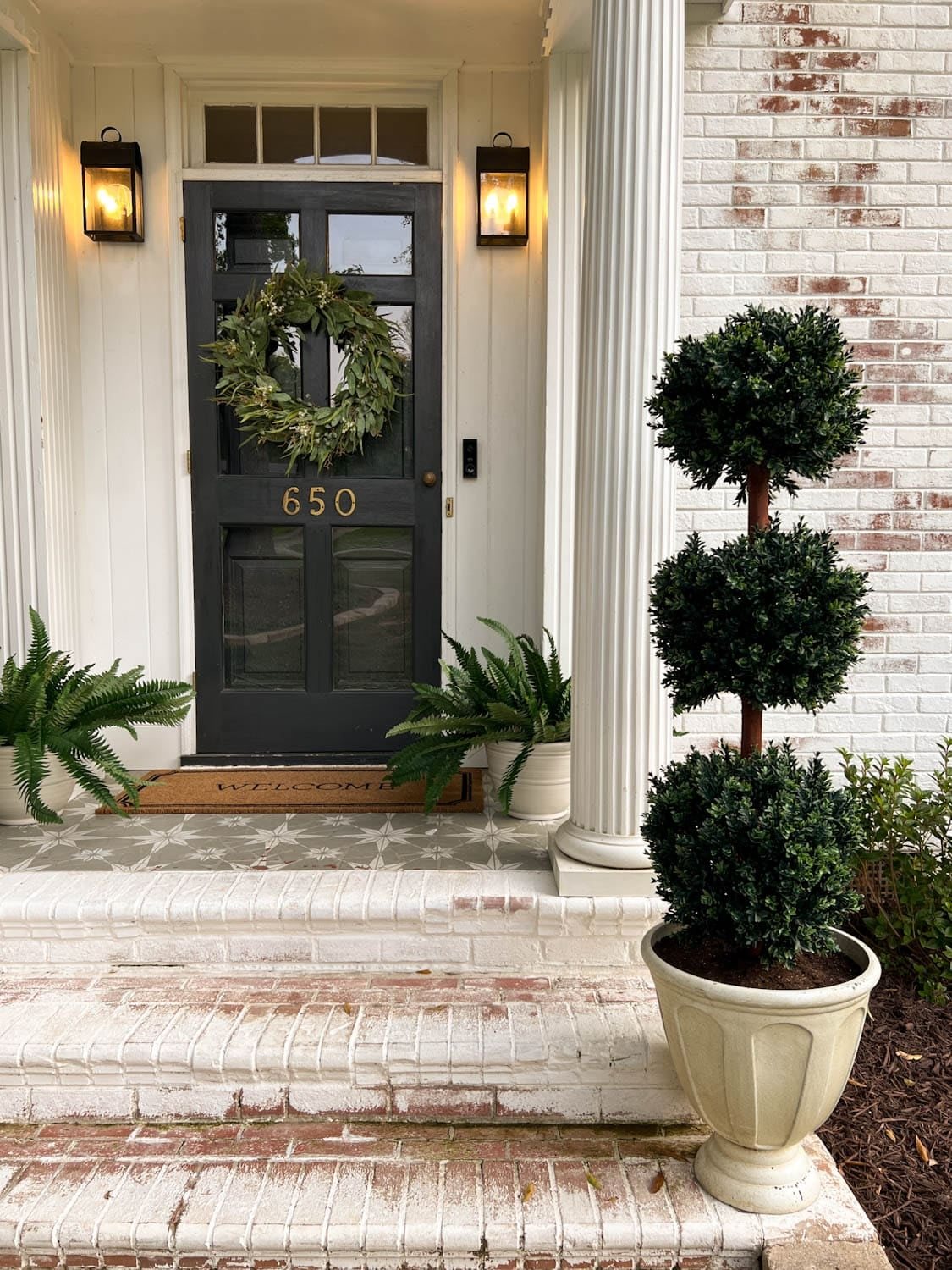 uv treated faux plants outdoors