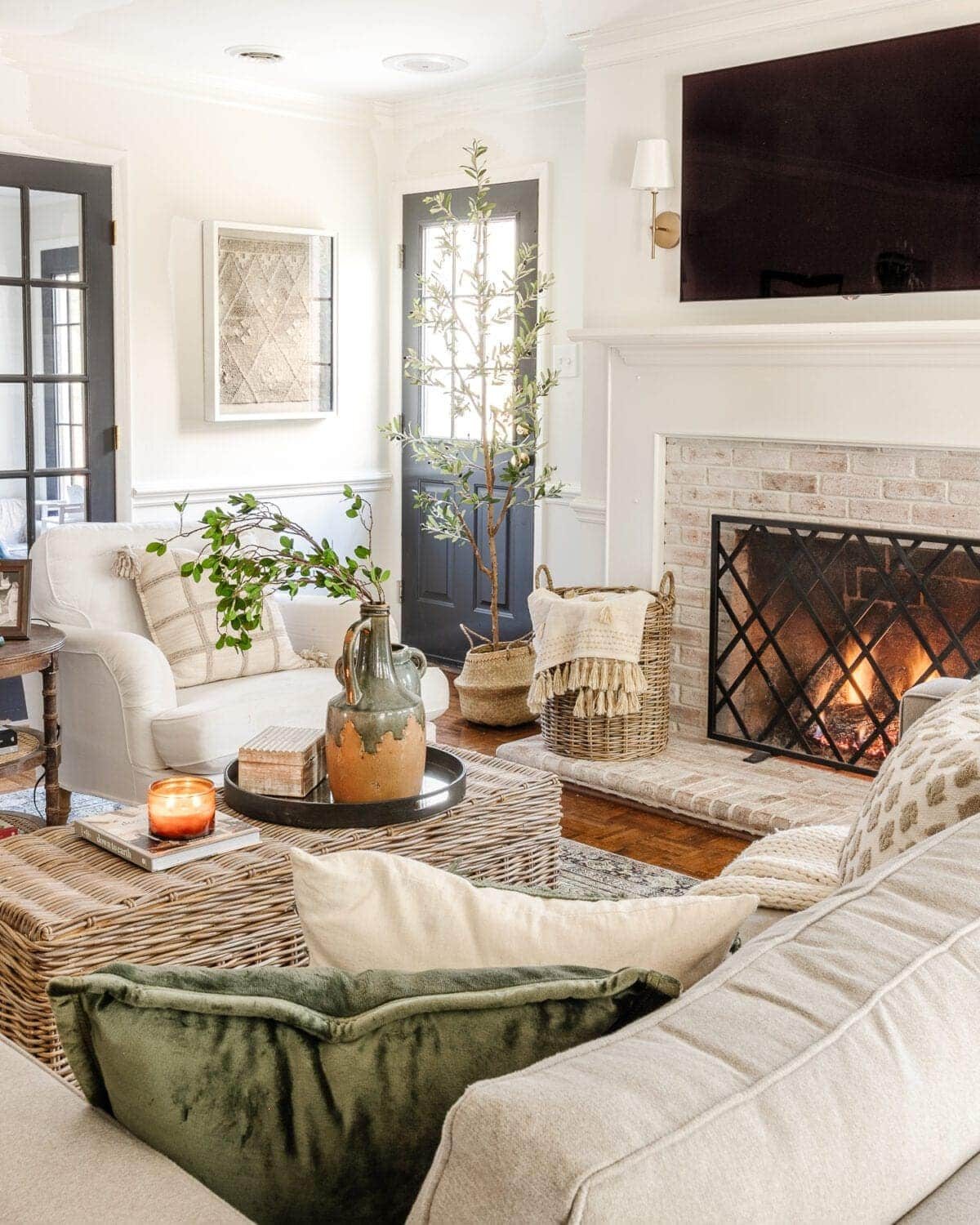 4 decor elements every room needs to create a warm, cozy, vibrant space for winter and year-round, plus how to add life to a neutral palette.