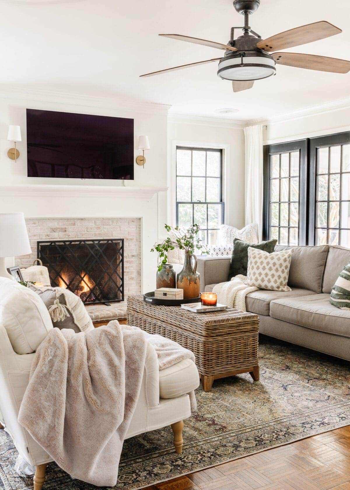 4 decor elements every room needs to create a warm, cozy, vibrant space for winter and year-round, plus how to add life to a neutral palette.