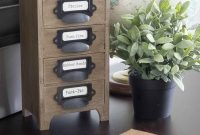 Industrial Office Organizer: Desk Supply Storage