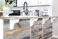 How to Build a Reclaimed Wood Home Bar