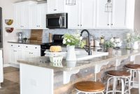 Modern Farmhouse Kitchen Makeover Reveal and Design Ideas